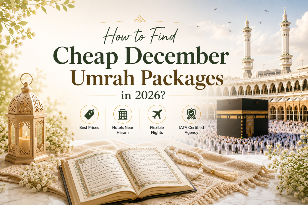 Cheap December Umrah Packages