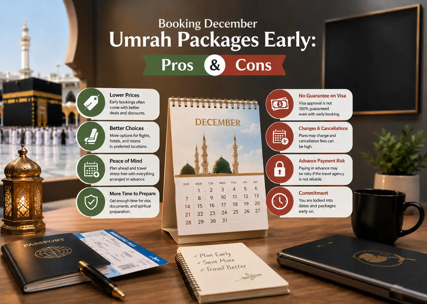 Book December Umrah Packages USA